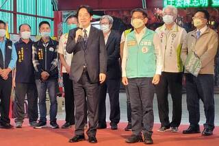 賴副總統宜蘭廟口開講  推薦江聰淵是縣長好人選