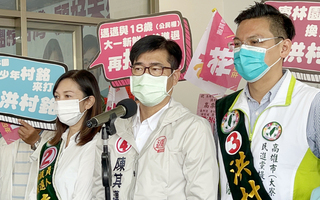 選戰倒數車隊大寮掃街 陳其邁：高雄進步不能停