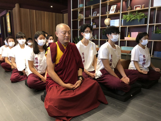 疫情下人心焦慮  度母禪寺提供民眾打坐靜心