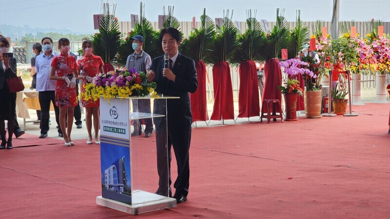 仁武產業園區首廠上梁 賴副總統感謝在台投資 | 華視新聞