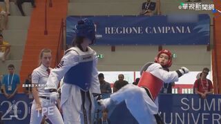 邱義睿跆拳世錦賽8強惜敗 與獎牌擦身而過