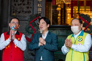 賴清德澎湖助選陳光復  籲地方中央連線拚建設