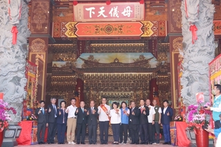 嘉義世明慈惠堂花16年建廟入火安座  蔡總統贈匾