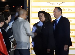 賀錦麗訪菲送利多 談民用核能合作及助基礎建設