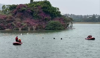 金門太湖水文調查員落水  命危送醫搶救