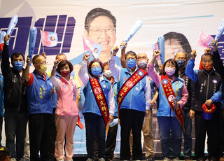 楊文科拚勝選 藍營要角選前之夜齊聚固票