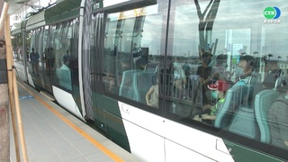 高雄輕軌工程前進大順路段 預計112年底完工通車