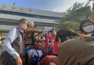 300年頭一次 北港朝天宮媽祖停駕雲林縣府