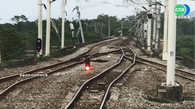 台鐵行車密度最高路段導電軌貫通 電車線更可靠 | 華視新聞