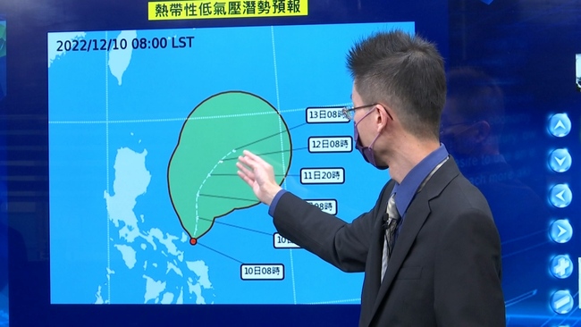 菲律賓熱帶性低氣壓恐成颱 對台灣無影響 | 華視新聞