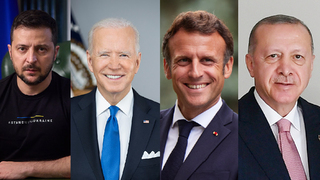 與美法土領袖通話 澤倫斯基：下週有重要成果