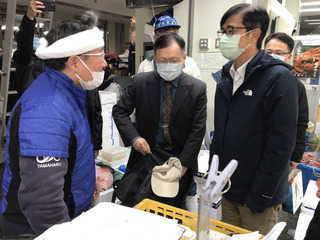 陳其邁考察東京豐洲市場  借鏡為前鎮漁港改造藍圖