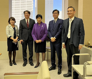 陳其邁返台 鼓勵民眾到日本旅遊