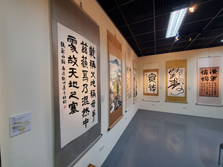 友善台灣、眾位弟兄書畫展  從教廷搬進輔大續展