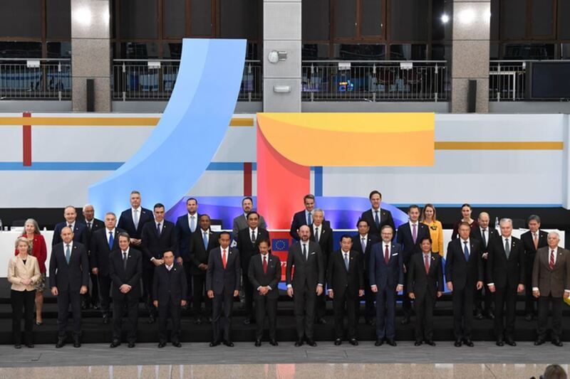 31國領袖大集合 歐盟東協峰會強調人權與和平 | 華視新聞