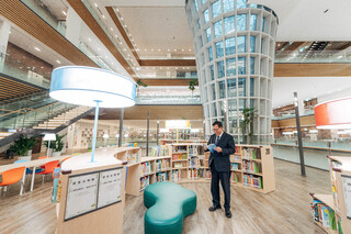 桃園市圖新總館17日試營運 委外商業空間合格才開幕