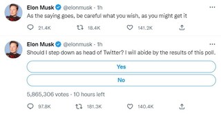 推特民調盼馬斯克請辭 美股開盤持平特斯拉股價漲