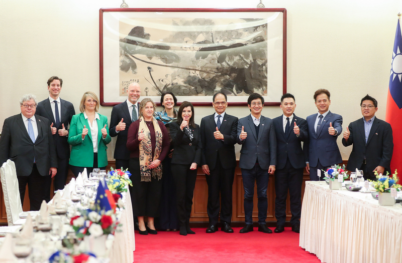 游錫堃接見歐洲議會國貿委員會訪團 感謝支持台灣 | 華視新聞