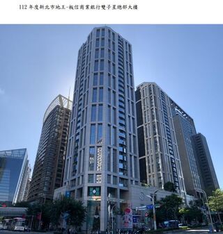 板信商銀雙子星總部  蟬聯14年新北市地王