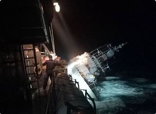 泰國軍艦沉船仍23人失蹤 海軍將定位軍艦位置