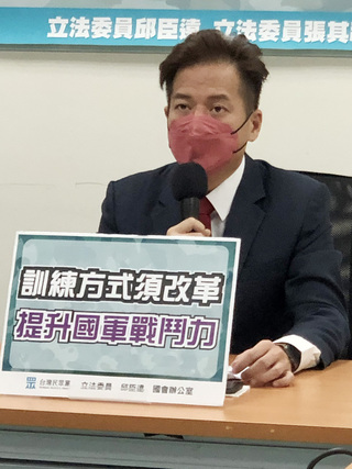 提升國軍戰力　民眾黨團促訓練方式須改革