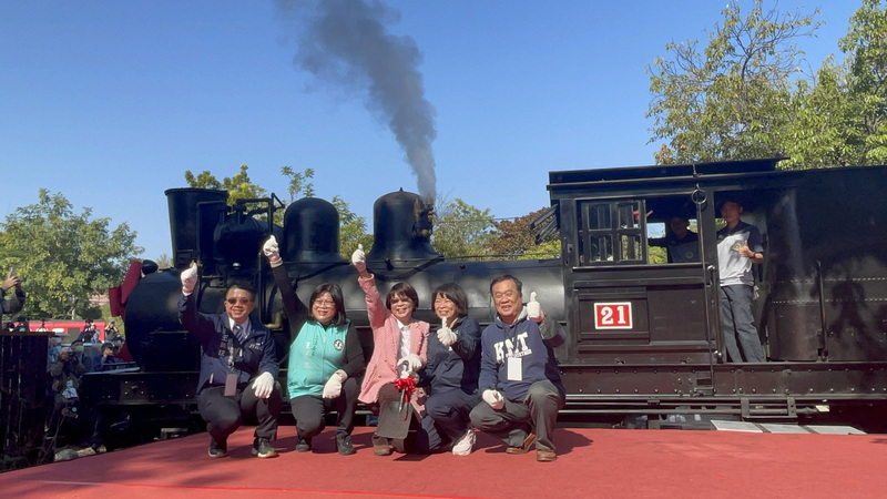 百年蒸汽火車復駛  112年起行駛嘉義到至竹崎站間 | 華視新聞