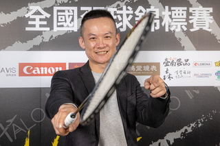 年燒200萬元辦比賽 蔡易龍盼更多人認識羽球的好