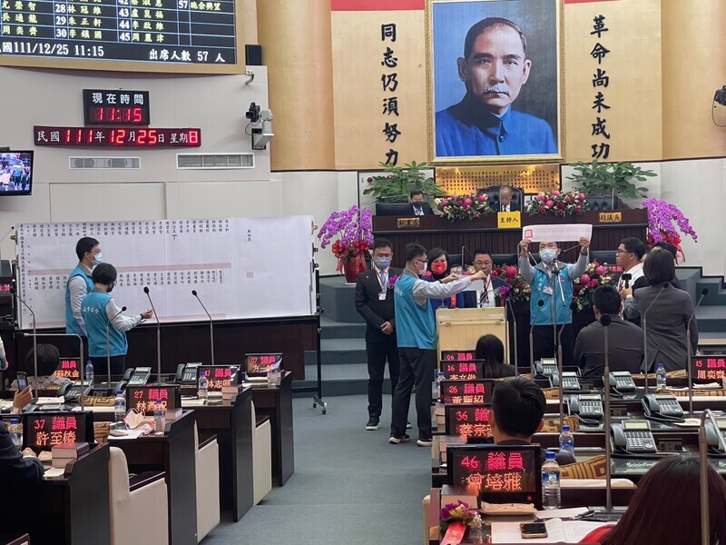擊敗郭信良 民進黨邱莉莉當選台南市議長 | 華視新聞