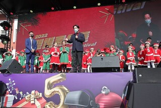 出席聖誕嘉年華  賴清德：感受大家滿滿愛與喜悅