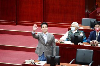 蔣萬安首站走訪北市警局  力挺持續打擊犯罪