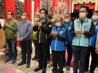 賴清德赴台東政見會 黨員籲加強應對認知作戰實力