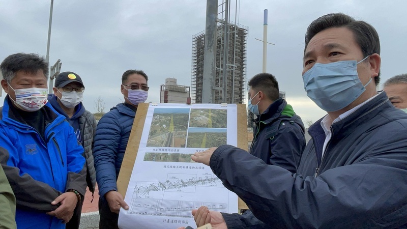 會勘金門大橋延伸道路 陳福海：加強東半島發展 | 華視新聞