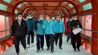 金廈小三通上路在即 陳福海視察碼頭整備作業