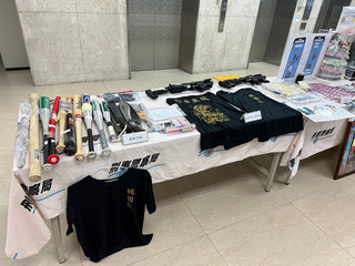 竹聯幫明仁會長涉桃園多起暴力案  警逮20嫌送辦