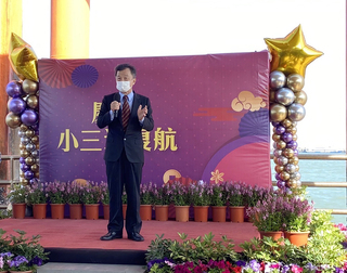 小三通春節專案啟航 邱太三：盼增加兩岸互信