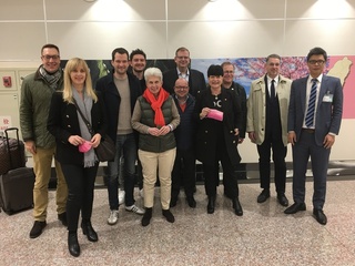 德自民黨高階國會訪團抵台 將晉見蔡總統