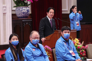 接見聽奧選手  賴副總統：政府重視身障者運動權利