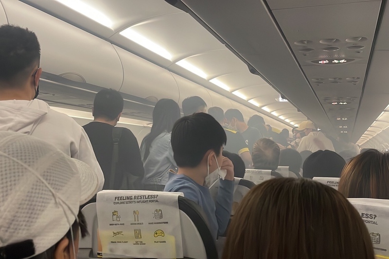 行動電源閃燃釀火災  新加坡酷航班機未起飛 | 華視新聞