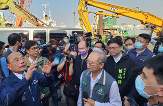 亞洲遠洋漁業重要基地  蘇貞昌視察前鎮漁港