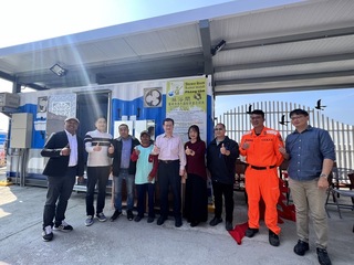 關懷外籍漁工生活 屏東鹽埔漁港盥洗暨休憩設施啟用