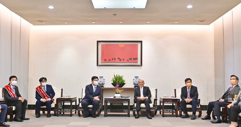 行政院第一接待室轉型玉山廳  接待外賓更有台灣味 | 華視新聞