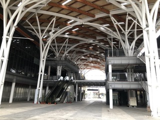 基隆城際轉運站工程4挑戰 麻花頂棚具特色