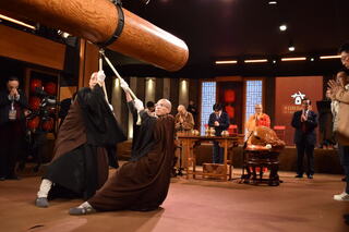 賴清德法鼓山除夕撞鐘提「三求」 盼兩岸和平穩定