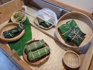 二結穀倉稻農文化館展東南亞米食  濃濃異國風