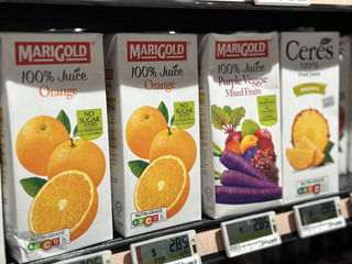 糖尿病大作戰 新加坡強制包裝飲料貼營養分級標籤