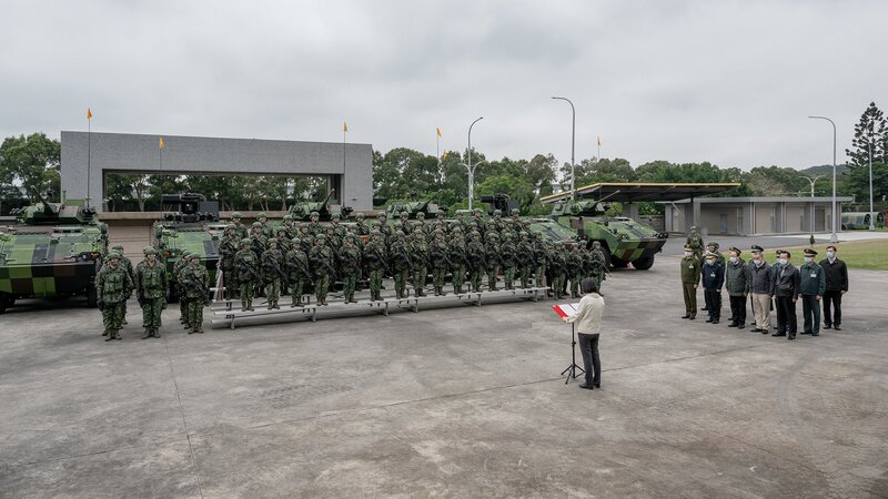 蔡總統感謝國軍在春節持續守護台灣