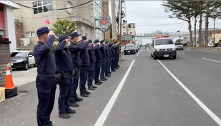 彰化員警疑遭毒駕撞死  同事列隊高喊一路好走