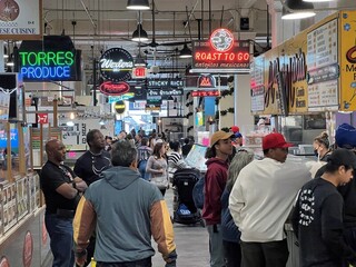 洛杉磯中央市場匯集各地美食 有如城市縮影