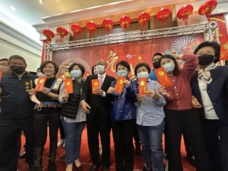 睽違3年中市議會舉辦新春團拜 期望議事運作順利