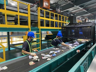 新北資源循環教育基地 智慧分類回收物省人力